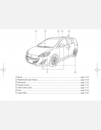 mazda premacy 2013 owners manual